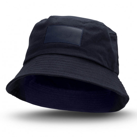 Navy Patch Bucket Hats